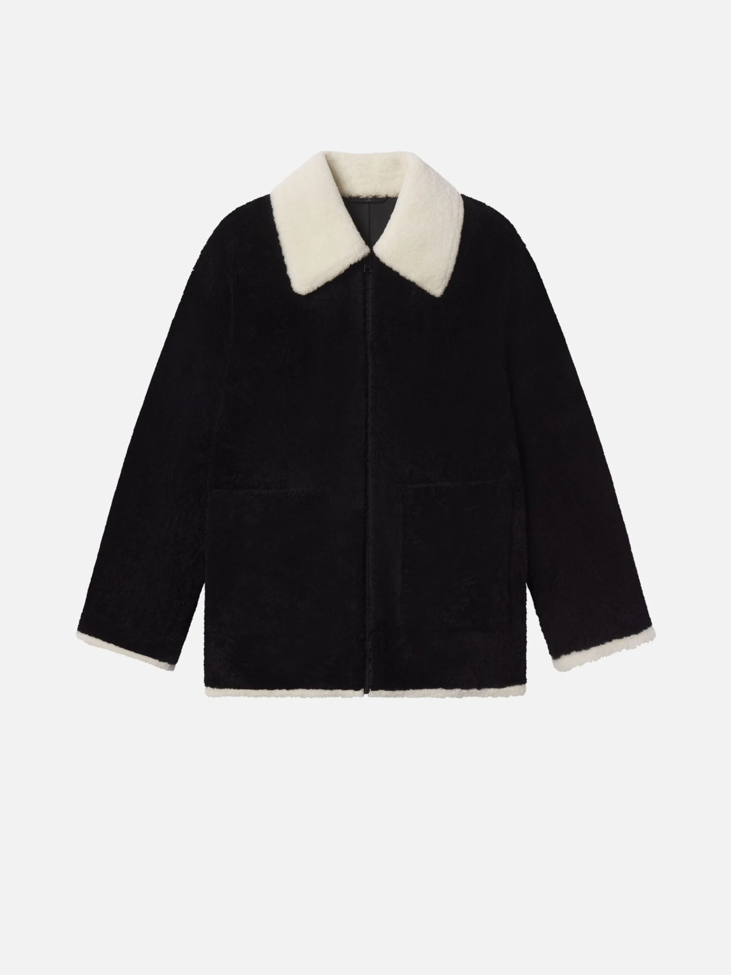 The Shearling Jacket -- Black 1 The Shearling Jacket -- Black