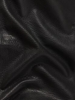 The Small Leather Jacket -- Black 7 The Small Leather Jacket -- Black -FRAME Clothing Shop WP26LJA017 BLK FABRICSWATCH jacket texture detail image