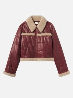 The Shearling Bomber -- Pinot
