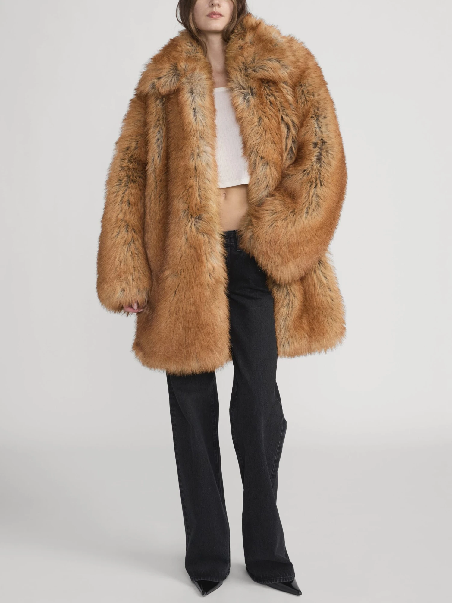 The Amelia Coat -- Dark Amber 2 The Amelia Coat -- Dark Amber - Image 2