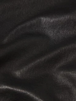 The Leather Reboot -- Black 13 The Leather Reboot -- Black -FRAME Clothing Shop WP26LPA005 BLK FABRICDETAIL pants texture detail image