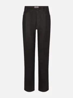 Leather Le Sleek Straight -- Black