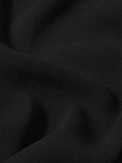 The Velvet Trim Sailor Blouse -- Black -FRAME Clothing Shop WP26WBL002 BLK FABRICDETAIL top texture detail image