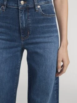 Le Slim Palazzo Long -- Solace 10 Le Slim Palazzo Long -- Solace -FRAME Clothing Shop WP26WBL004 AMCM LSPL814 SOLC 0512 jeans front detail image