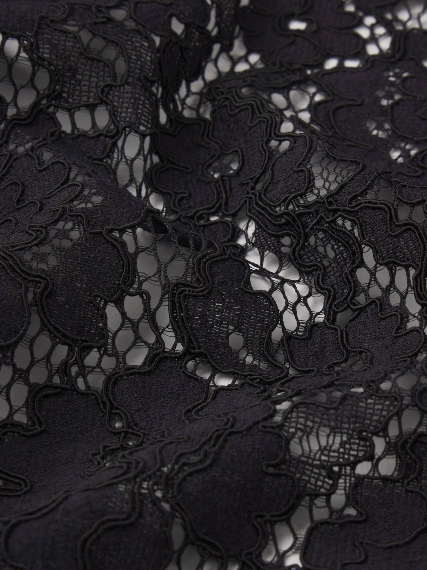 The Lace Blouse -- Black 8 The Lace Blouse -- Black - Image 8