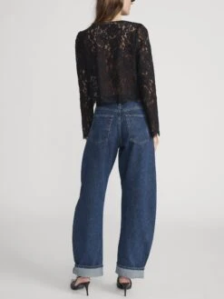 The Bubble -- Lavish -FRAME Clothing Shop WP26WBL009 BLK 2000210 LVSH 0882 jeans back image