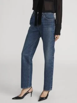 The Hang -- Sail -FRAME Clothing Shop WP26WBL014 BLK 1008105 SAIL 3348 jeans side angle image