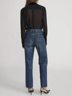 The Hang -- Sail -FRAME Clothing Shop WP26WBL014 BLK 1008105 SAIL 3418 jeans back image