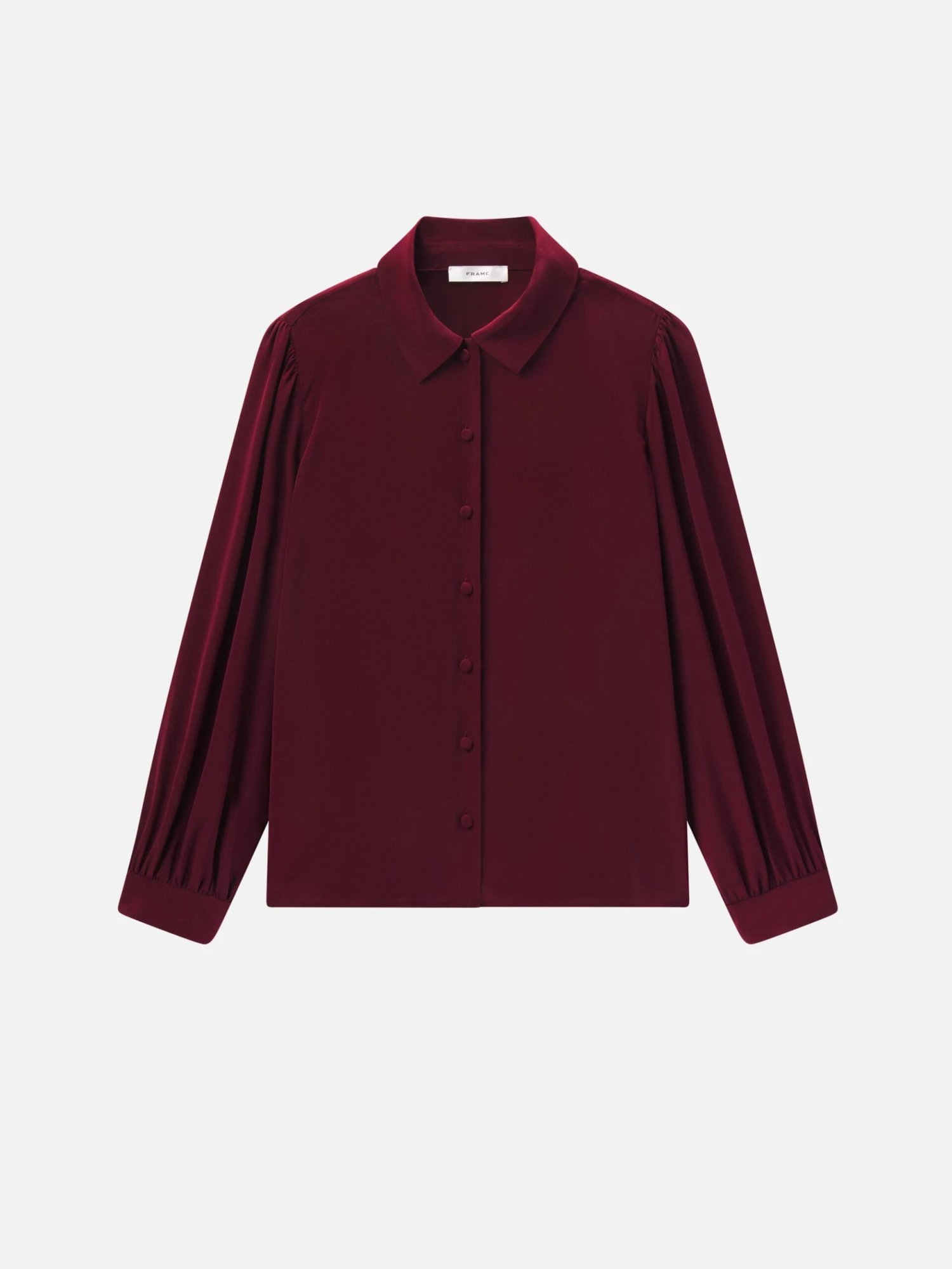 The Silk Staple Blouse -- Pinot 1 The Silk Staple Blouse -- Pinot