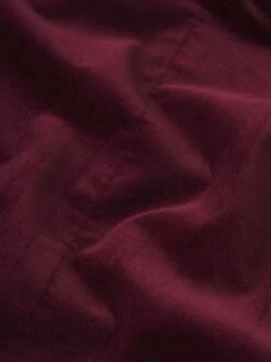 The Velvet Smart Blazer -- Cabernet -FRAME Clothing Shop WP26WBZ010 CBNT FABRICDETAIL jacket texture detail image