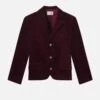 The Velvet Smart Blazer -- Cabernet