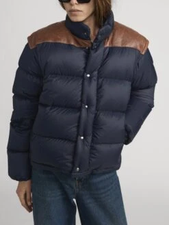 The Nylon Puffer -- Navy -FRAME Clothing Shop WP26WOW006 NAVY 1770 jacket front image