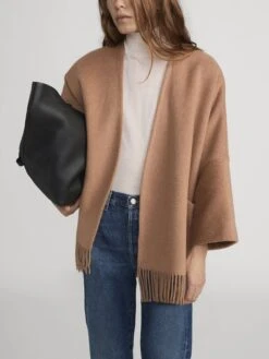 The Fringe Coat -- Camel -FRAME Clothing Shop WP26WOW007 CAML 2944 coat front image