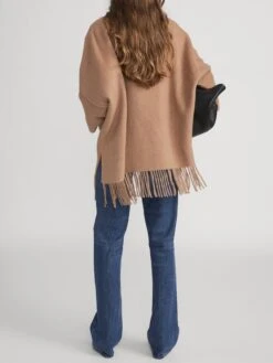The Fringe Coat -- Camel -FRAME Clothing Shop WP26WOW007 CAML 2992 coat back image