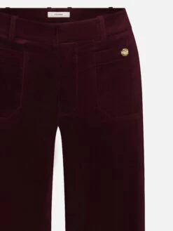 The Modernist Pocket Trouser -- Cabernet -FRAME Clothing Shop WP26WPA010 CBNT DET pants front detail packshot image
