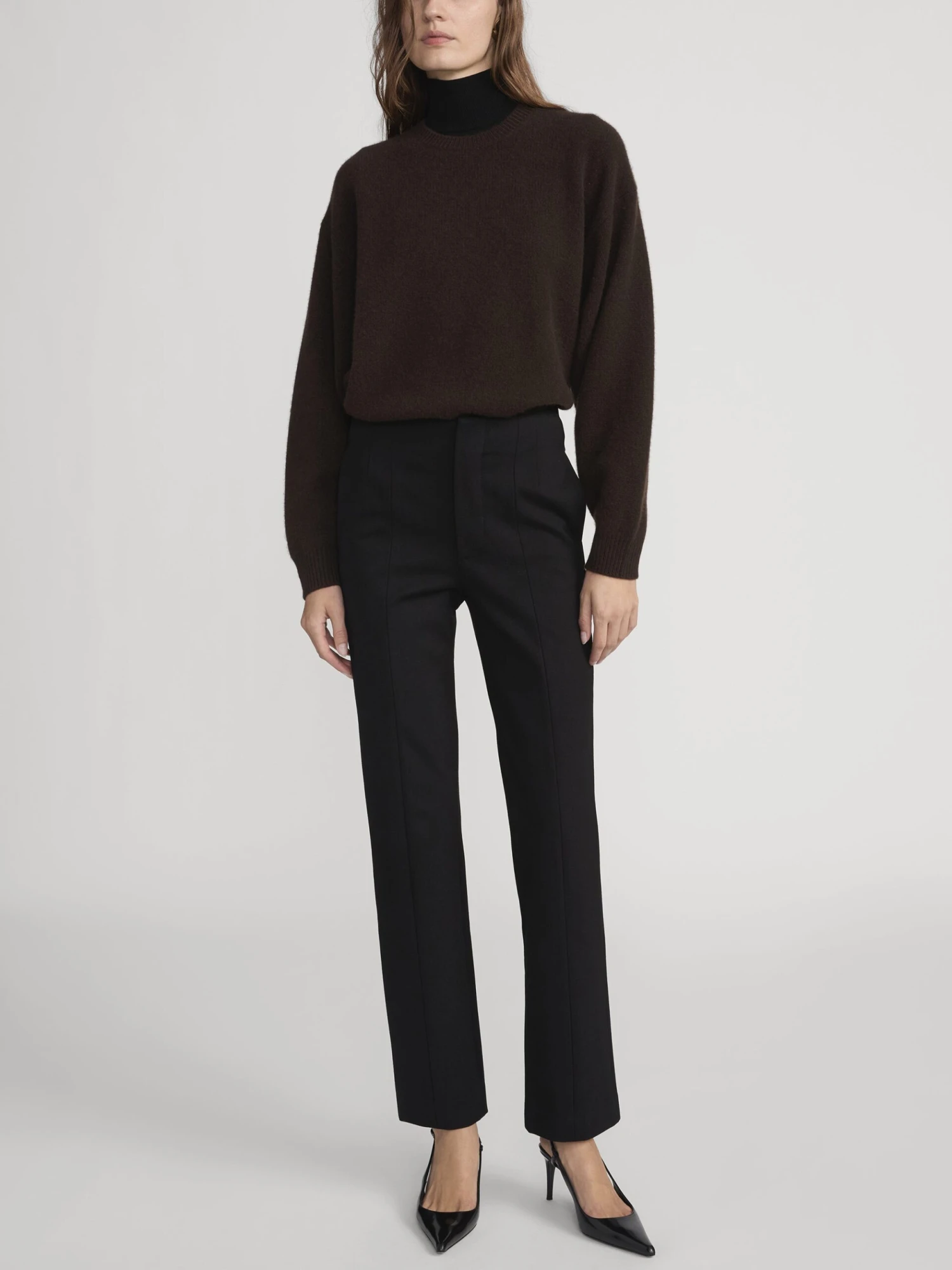 The Sleek Trouser -- Black 2 The Sleek Trouser -- Black - Image 2