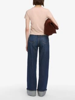 The Baby Tee -- Pink Sand -FRAME Clothing Shop WS24JTE003 PKSD 7444 top back image