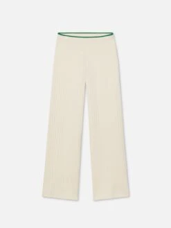 The Cable Sweat Pants -- Kelly Green Multi