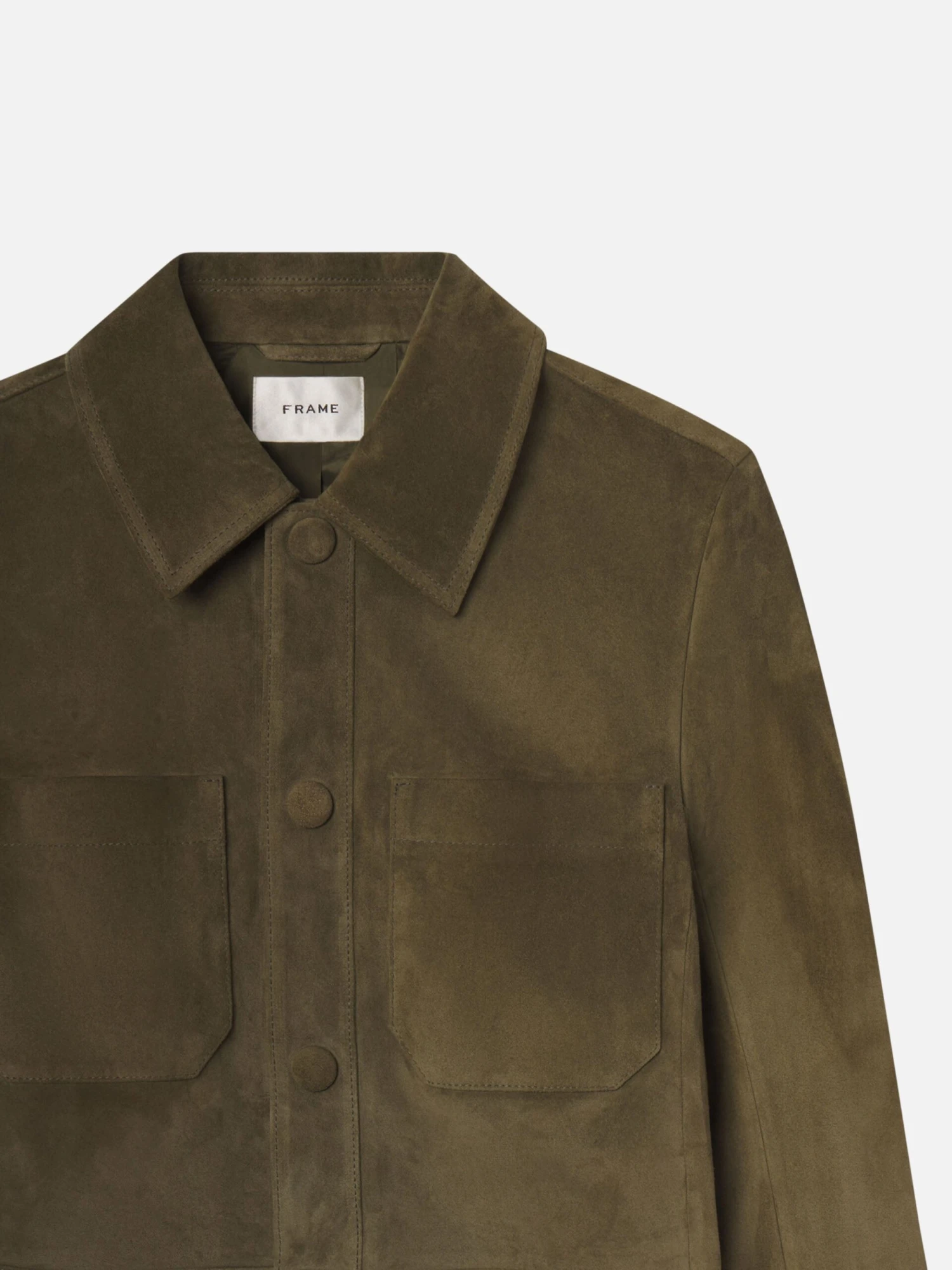 The Small Suede Jacket -- Cypress 3 The Small Suede Jacket -- Cypress - Image 3