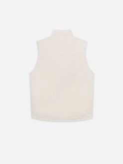 The Tux Blouse -- Alabaster 8 The Tux Blouse -- Alabaster -FRAME Clothing Shop WS25WSH010 ABST BACK top back packshot image