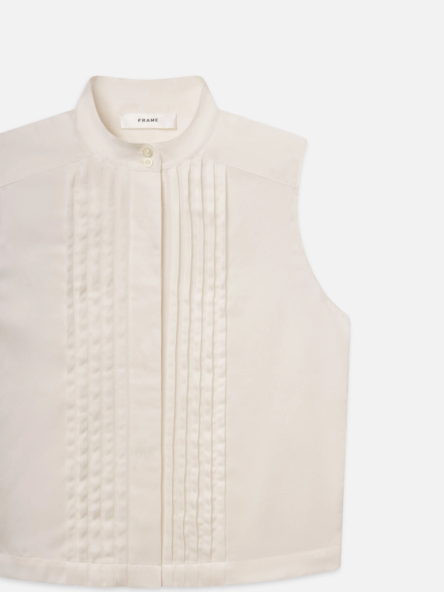 The Tux Blouse -- Alabaster 3 The Tux Blouse -- Alabaster - Image 3