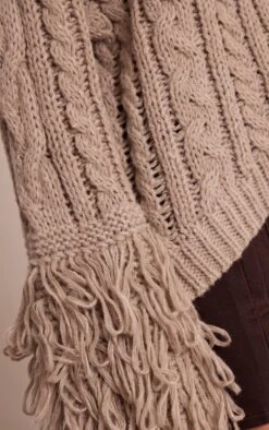 Taupe Cable Knit Loop Trim Sweater 8 Taupe Cable Knit Loop Trim Sweater -FRAME Clothing Shop a0cca58e1f887cd6dc532c97c06b988a436848ae CNN9708 4 taupe cable knit loop trim jumper