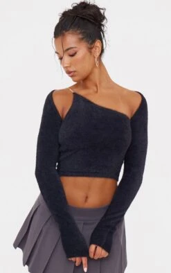 Prettylittlething Black Eyelash Knit Shrug And Top Set 8 Prettylittlething Black Eyelash Knit Shrug And Top Set -FRAME Clothing Shop a1a148c44cdf26c632f7a755ba3e071c219ef3f0 cnj9248 4