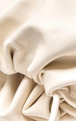 PrettyLittleThing Cream Beaded Ruched Pouch Grab Bag with Metallic Chain Handle -FRAME Clothing Shop a321c98a9954da9a4a8009ec1241e715a75bf44b CNO2097 5 cream chain bead pouch grab bag