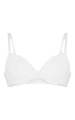 Prettylittlething White Underwired T-shirt Bra -FRAME Clothing Shop a6add392dd264ce3c44c2e973639fc14931e0a5e CNL6123 5 white underwired t shirt bra