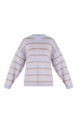 Prettylittlething Brown Striped Brushed Knit Sweater 9 Prettylittlething Brown Striped Brushed Knit Sweater -FRAME Clothing Shop a9e096522aff2e7b875f050416bf5679ed623794 CNO9323 5 brown striped brushed knit jumper