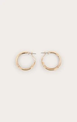 Prettylittlething Gold Small Chunky Tubular Hoop Earrings - Modern Minimalist Style 5 Prettylittlething Gold Small Chunky Tubular Hoop Earrings - Modern Minimalist Style -FRAME Clothing Shop b5a2f866f4f7a2ed4f842c06672261675db37641 CML3807 3 gold small chunky tubular hoop earrings
