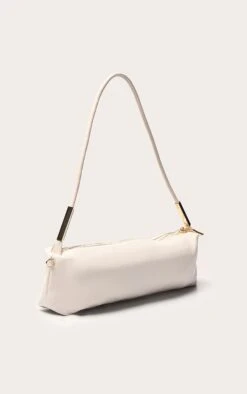 PrettyLittleThing Cream Soft PU Gold Hardware Slim Shoulder Bag -FRAME Clothing Shop ba56fd19f86b3c16184c4e6b8bac678c09c09708 CNO3425 3 cream soft pu gold hardware shoulder bag