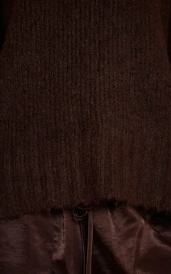 Chocolate Rib Detail Oversized Sweater -FRAME Clothing Shop ba679be79284111b65d3612554c5c9935e911025 CNN9677 4 chocolate rib detail oversized jumper