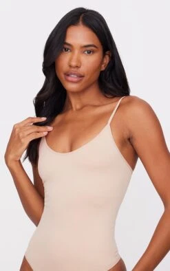 Prettylittlething Nude Shapewear Solution Thong Bodysuit -FRAME Clothing Shop bbbab5d80ab464496468edb0401f3d61d3bb1021 cna3124 4