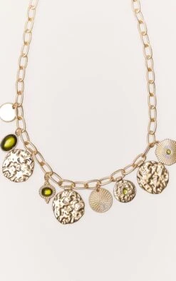 PrettyLittleThing Gold Hammered Disc Pendant Necklace – Artisanal Textured Minimalist Jewelry -FRAME Clothing Shop bcad45c3afd055eb87102224ca107cab4b97e91b CNO2963 3 gold hammered disc pendant necklace