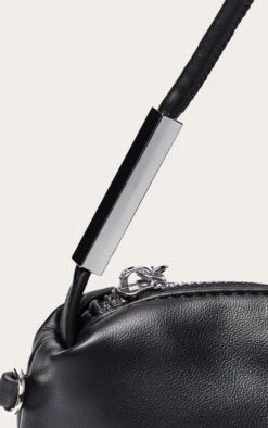 PrettyLittleThing Black Soft PU Silver Hardware – Minimalist Structured Shoulder Bag -FRAME Clothing Shop ca7de20d6333d30277f40d6444aed42e1c8ccc93 CNO3427 5 black soft pu silver hardware shoulder bag