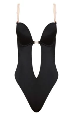 Prettylittlething Black Shapewear Plunge Bodysuit -FRAME Clothing Shop cb2b87d8431d21c1f0714adc30a05dfe87fa79d6 CLS8624 7