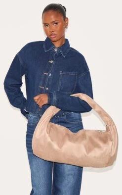 Prettylittlething Mink Oversized Faux Suede Tote -FRAME Clothing Shop cd0a247a54871ac5156e62738abf8f3142ef4276 CNL6647 5 mink oversized faux suede tote
