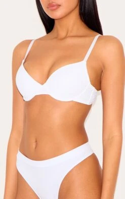 Prettylittlething White Underwired T-shirt Bra -FRAME Clothing Shop d161be4d7e084ea69ccadb2b4906e22c2a1fd925 CNL6123 4 white underwired t shirt bra