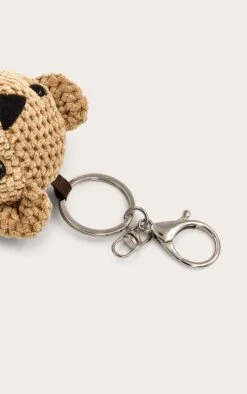 Prettylittlething Crochet Teddy Bear Keyring -FRAME Clothing Shop d581dc5cad135acfb25a16d81a319358566f48cf CNO4820 5 crochet teddy bear keyring