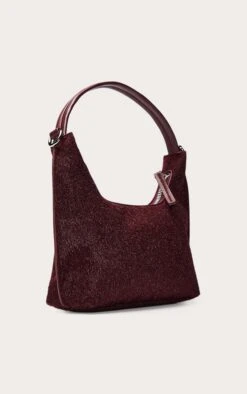 PrettyLittleThing Plum Pony Hair Angled Shoulder Bag – Textured Asymmetric Faux Fur Handbag -FRAME Clothing Shop d8eae2d171eff2640435e7da72ed9d9e3160db70 CNO3325 3 plum pony hair angled shoulder bag