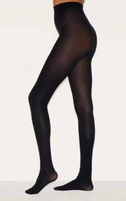 Prettylittlething Black 60 Denier Opaque Tights