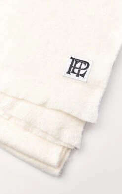 Prettylittlething PLT Badge Cream Brushed Knit Scarf -FRAME Clothing Shop fcc3f9b7eecb149c896b18a4f0cc84cd7c41e4c0 CNO3266 3 plt badge cream brushed knit scarf